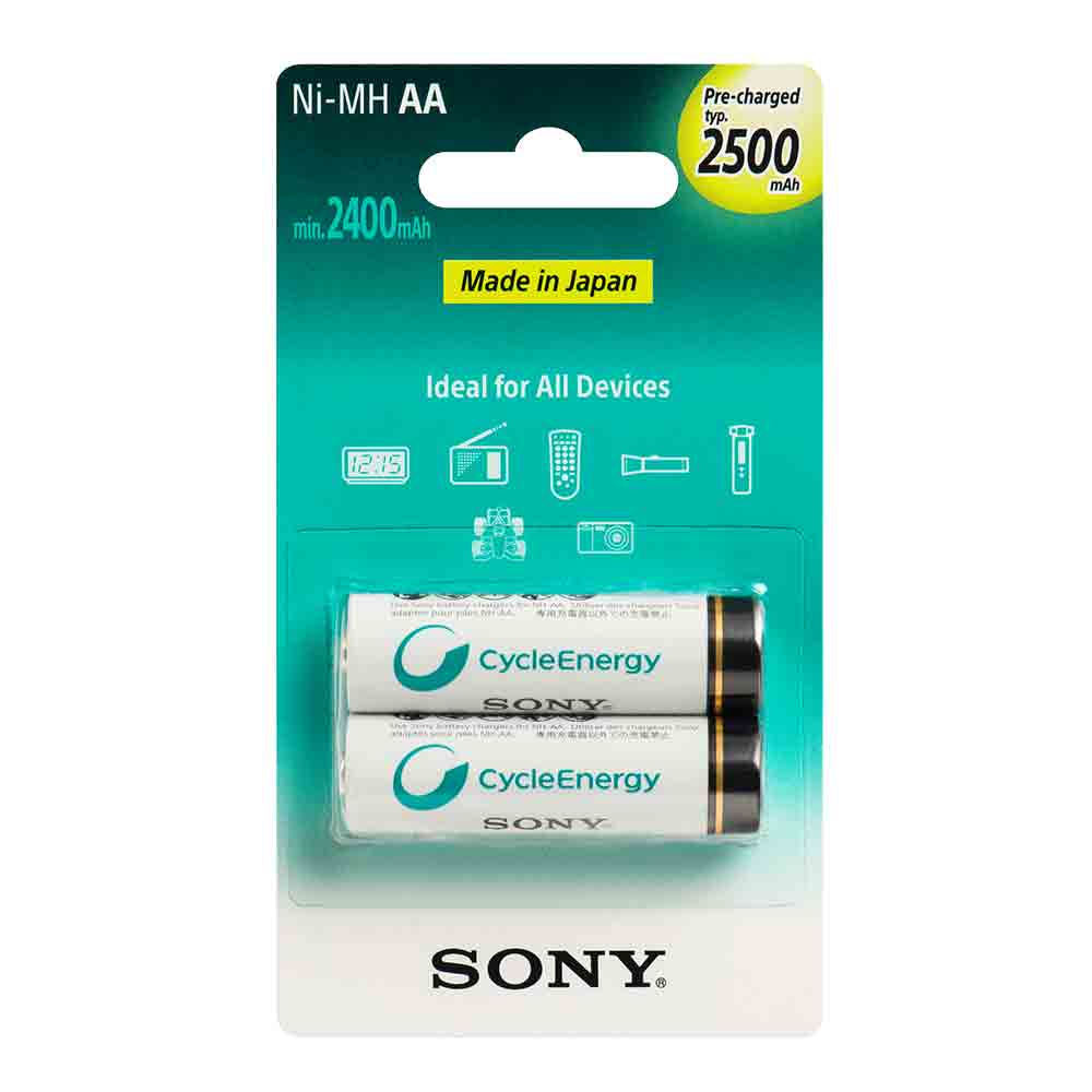 Batería Sony 2Xaa 1.2V 2500Mah
