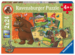 Ravensburger Puzzle 2X24 Pz Habitantes Del Bosque