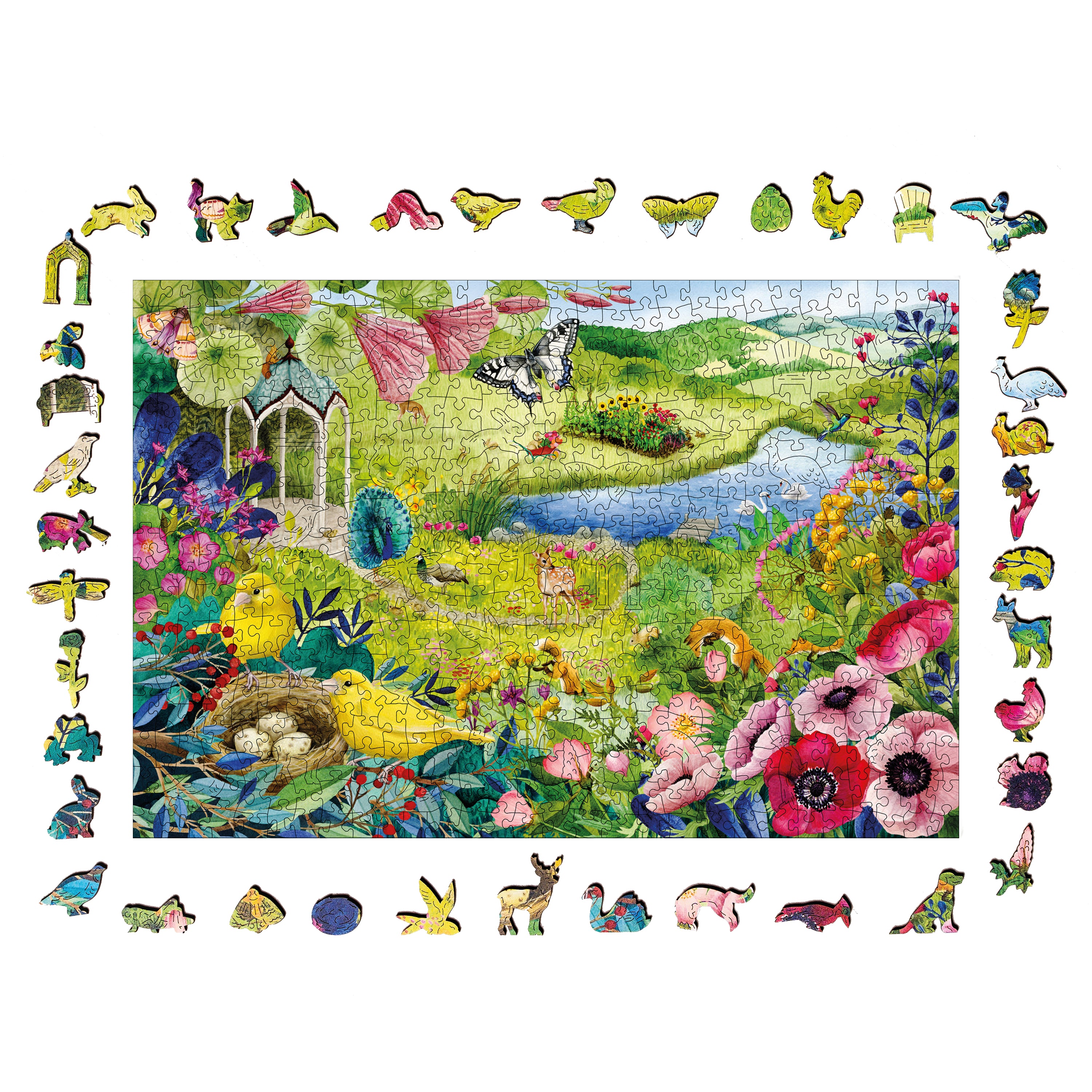 Ravensburger Puzzle De Madera 500 Piezas Naturaleza Maravillosa