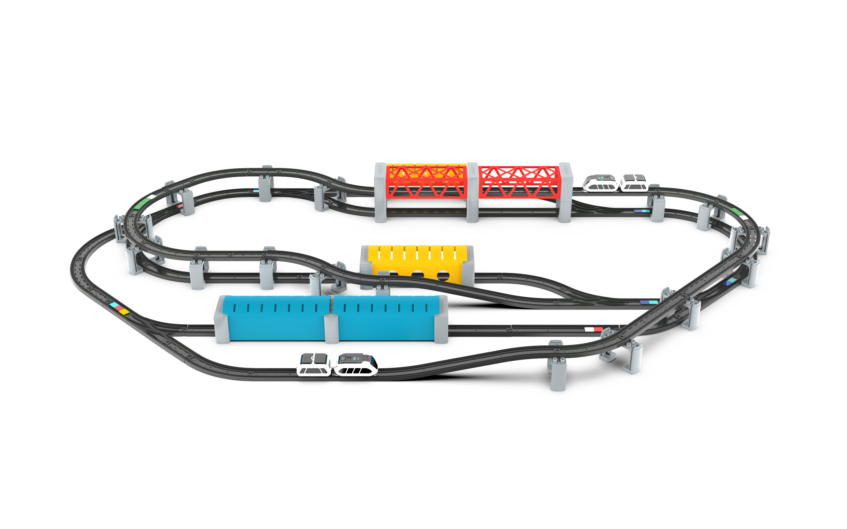 Juego De Inicio De Tren Inteligente Intelino J-1