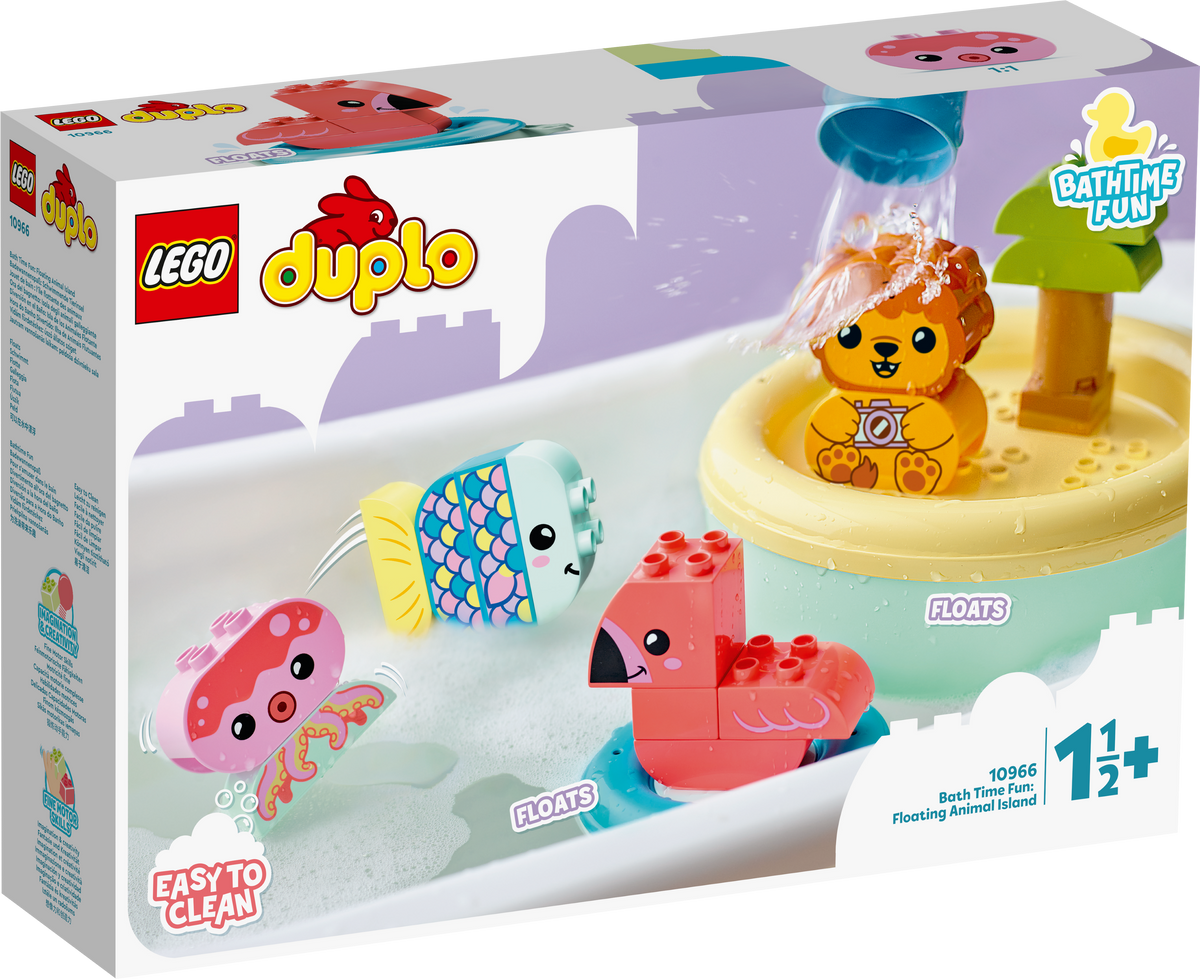 Diversión A La Hora Del Baño Lego Duplo: Isla Flotante De Animales