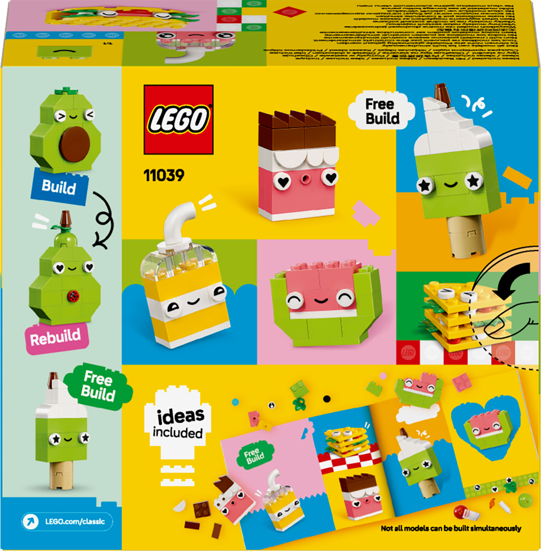 Amigos De La Comida Creativa Lego Classic