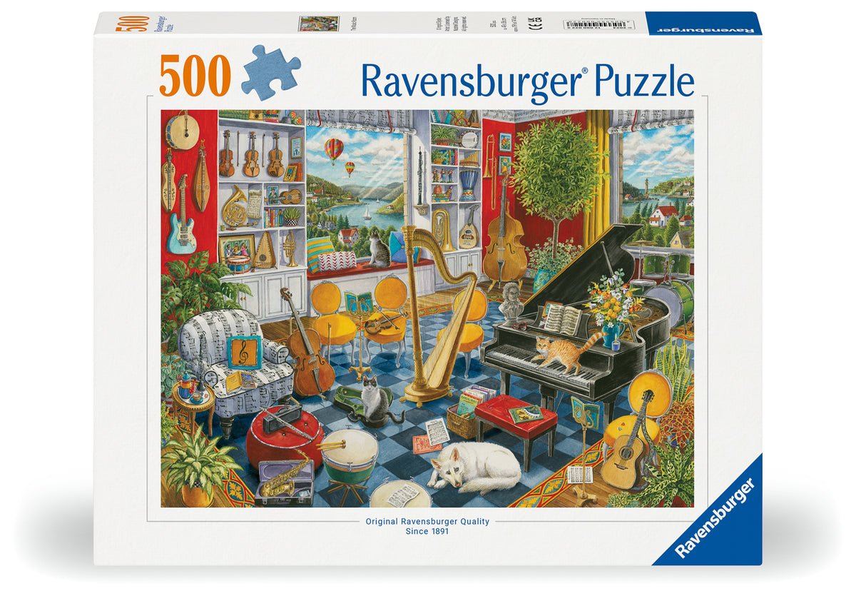 Ravensburger Puzzle 500 Piezas Sala De Música