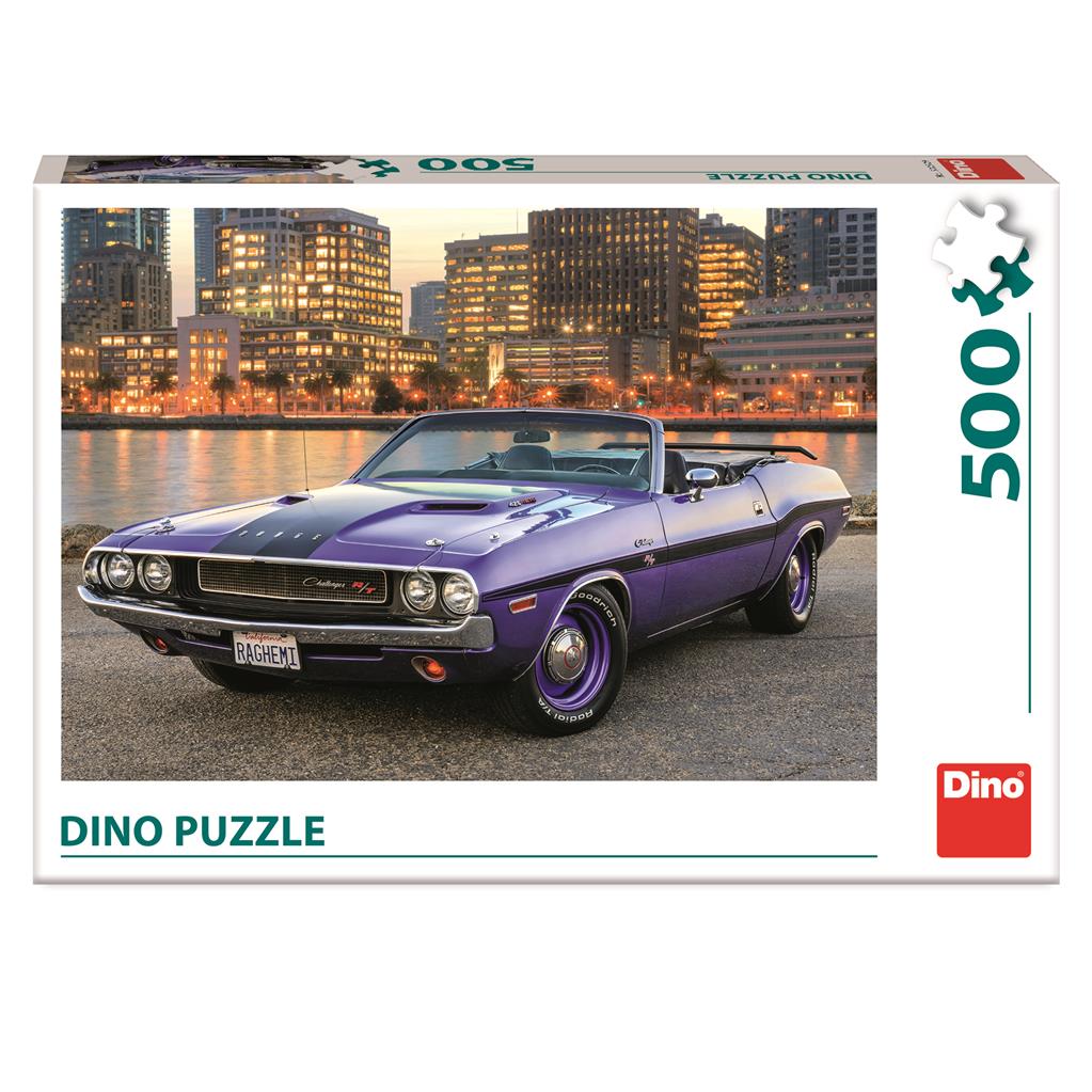 Dino Puzzle 500 Piezas Dodge, Coche