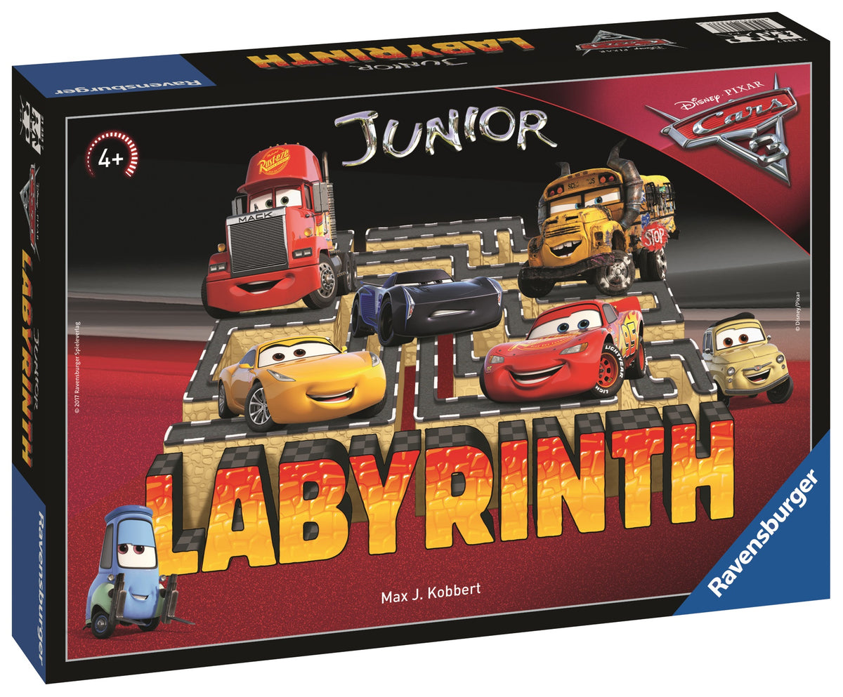 Juego de mesa Ravensburger Junior Cars Labyrinth