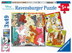 Ravensburger Puzzle 3X49 Ud Personajes Disney