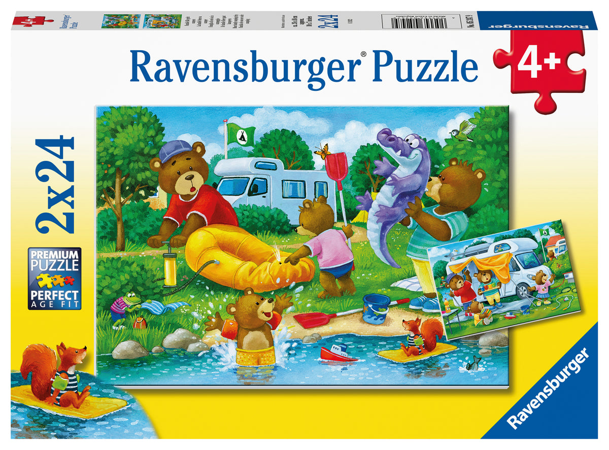 Ravensburger Puzzle 2X24 Pz Osos Vacaciones