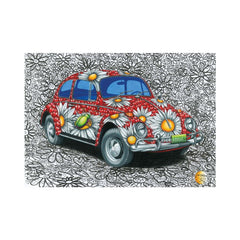 Dino Puzzle 500 Piezas Vw Escarabajo Pintado