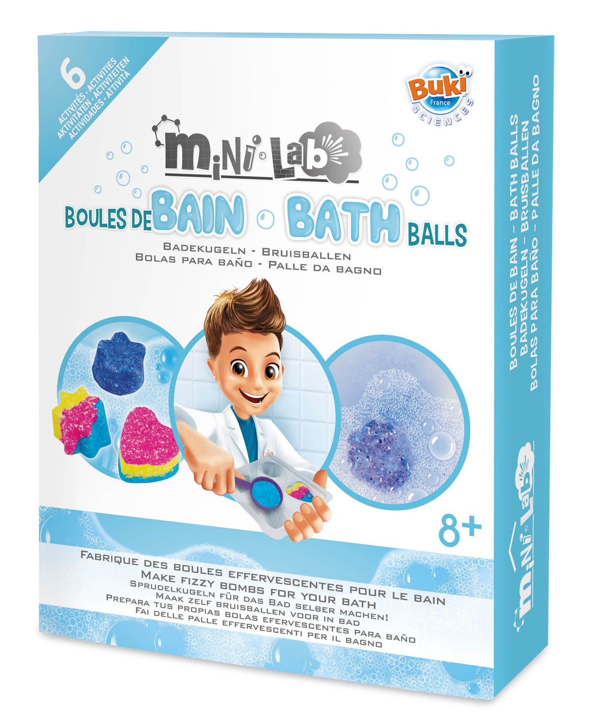 Bolas De Baño Buki Mini Lab