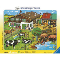 Ravensburger Frame Puzzle 33 Piezas Animales Y Sus Familias