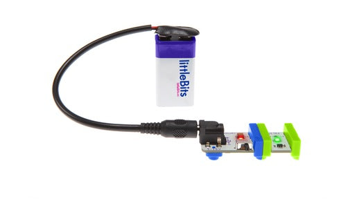 Batería Littlebits 9V + Cable