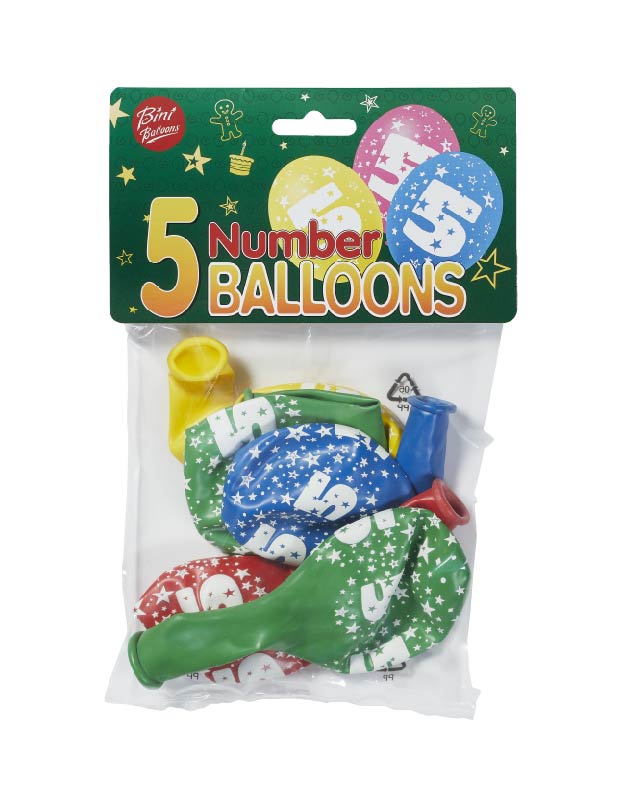 Globos Viborg Número 5