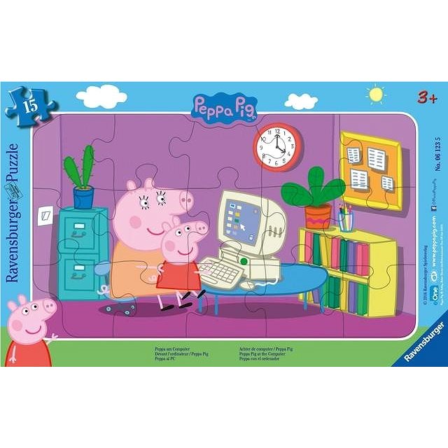 Ravensburger Puzzle Marco 15 Piezas Peppa La Cerda