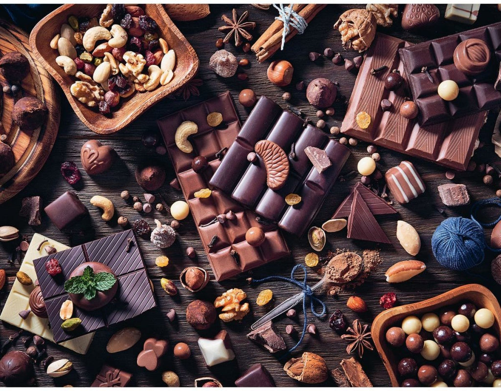 Ravensburger Puzzle 2000 Ud Chocolate Y Caramelo