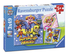 Ravensburger Puzzle 3X49 Pc Paw Patrol Superpup Heroes