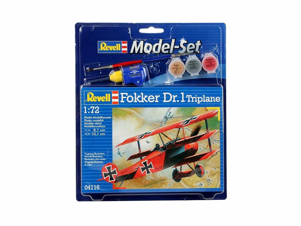 Revell Conjunto De Maquetas Fokker Dr.1 1:72