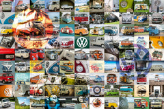 Ravensburger Puzzle 3000 Piezas 99 Momentos Vw Campervan