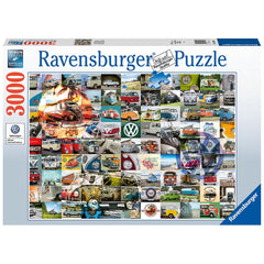 Ravensburger Puzzle 3000 Piezas 99 Momentos Vw Campervan