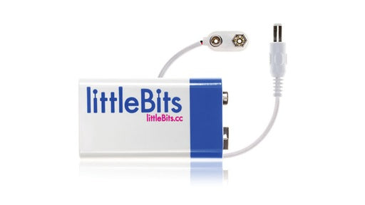 Batería Littlebits 9V + Cable