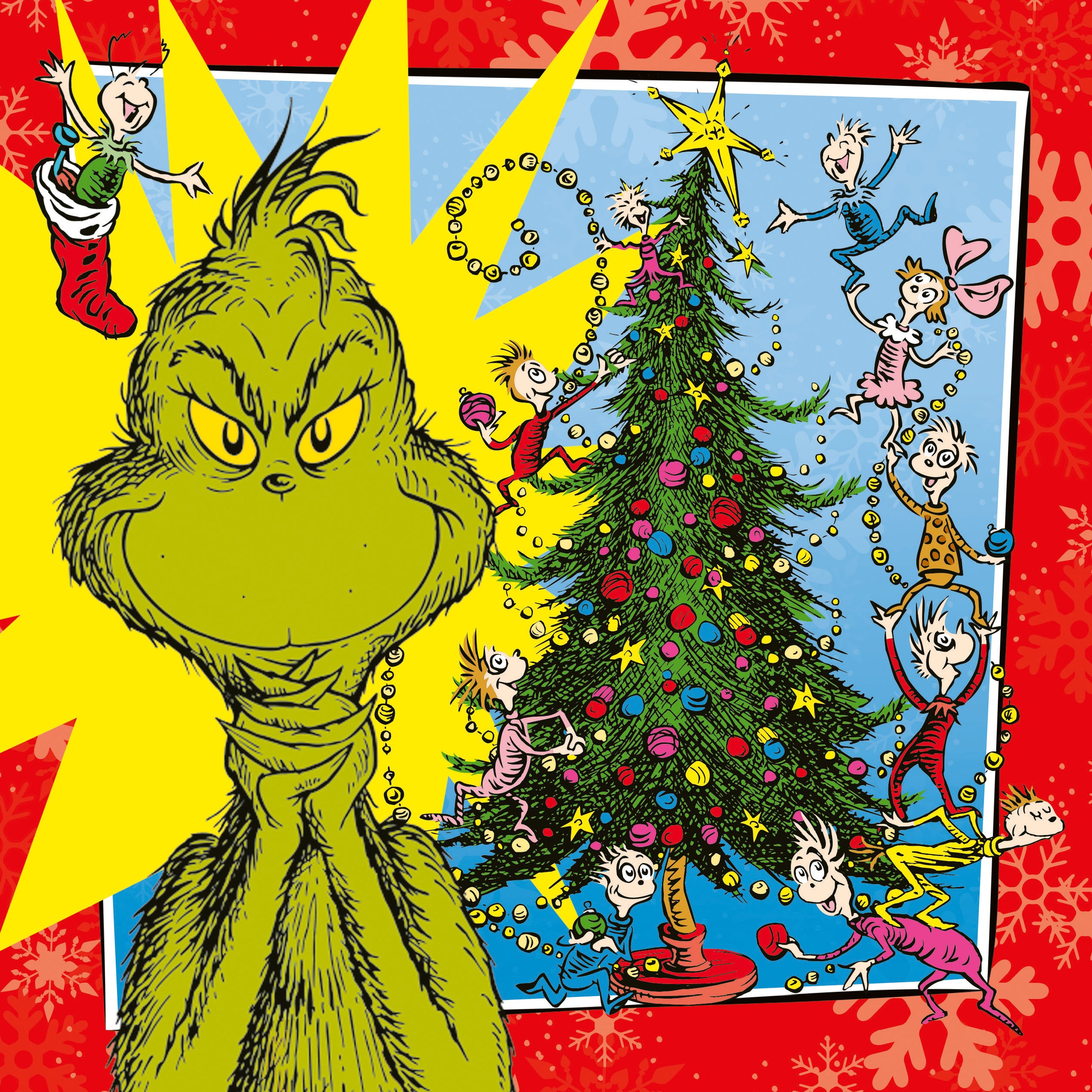 Ravensburger Puzzle 3X49 Ud El Grinch