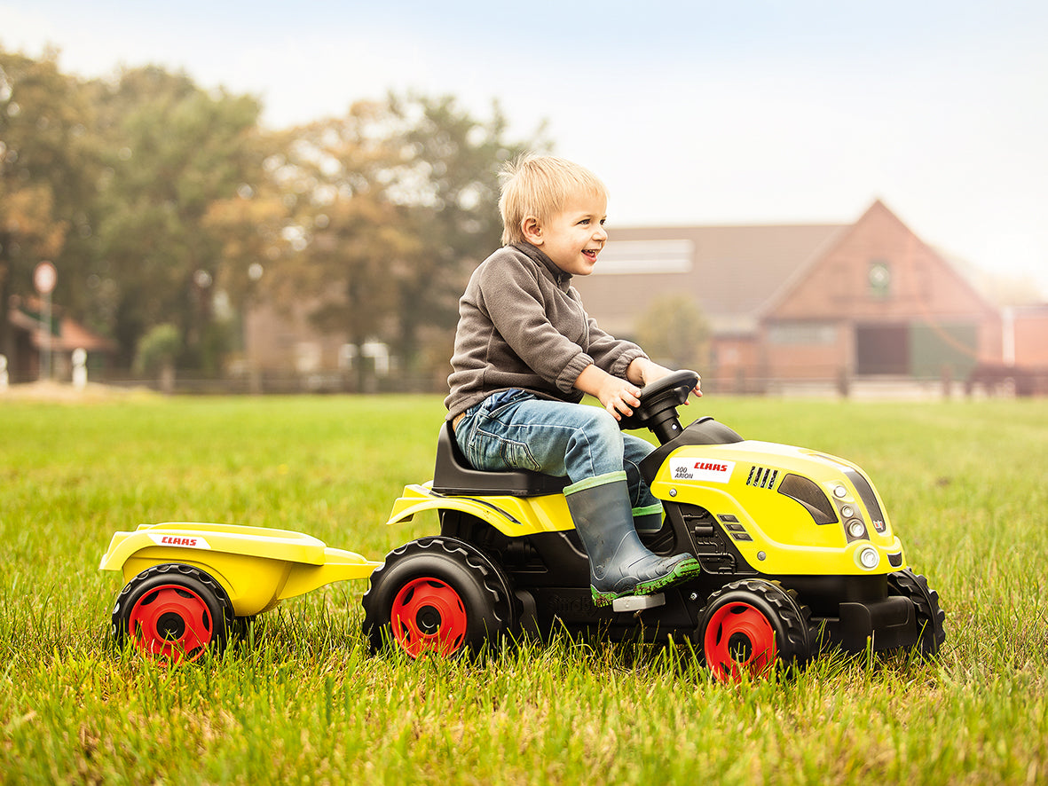 Tractor+Remolque Smoby Claas Farmer Xl