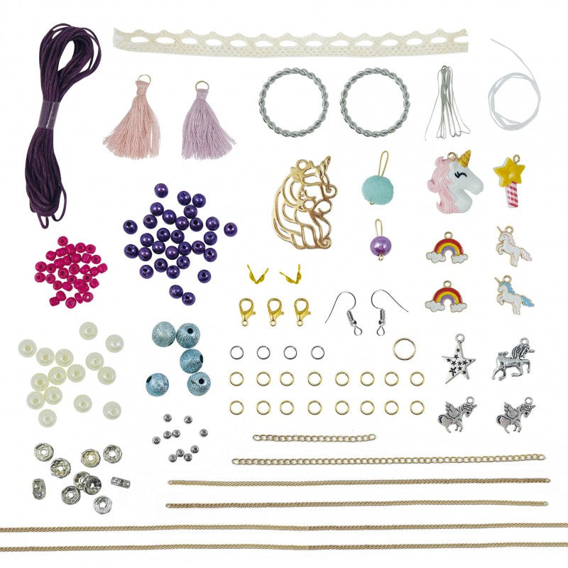 \Nconjunto De Artesanía Buki Joyas Unicornio