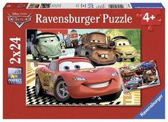 Ravensburger Puzzle 2X24 Piezas Coches