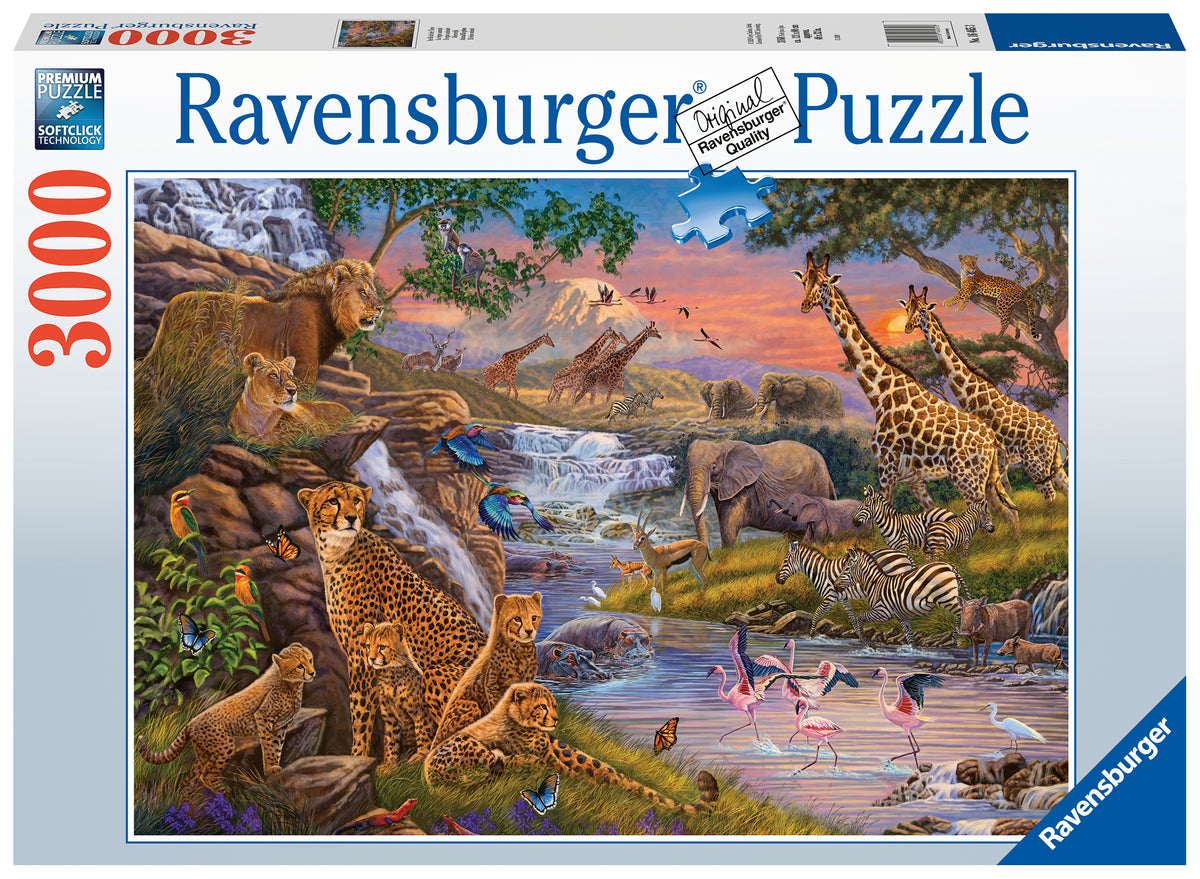 Ravensburger Puzzle 3000 Piezas Reino Animal