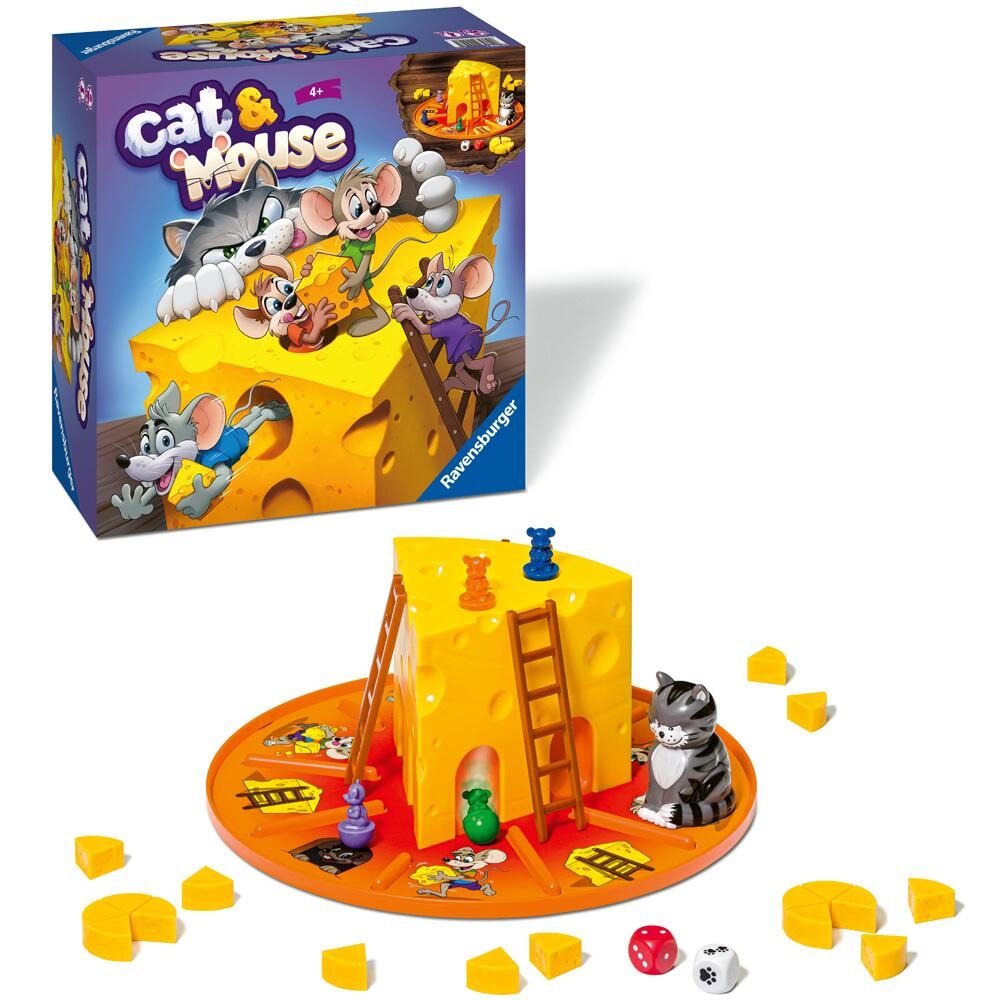 Juego De Mesa Ravensburger El Gato Y El Ratón