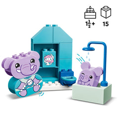 Rutinas Diarias De Lego Duplo: Hora Del Baño