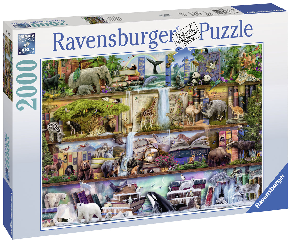 Ravensburger Puzzle 2000 Pc Reino Animal