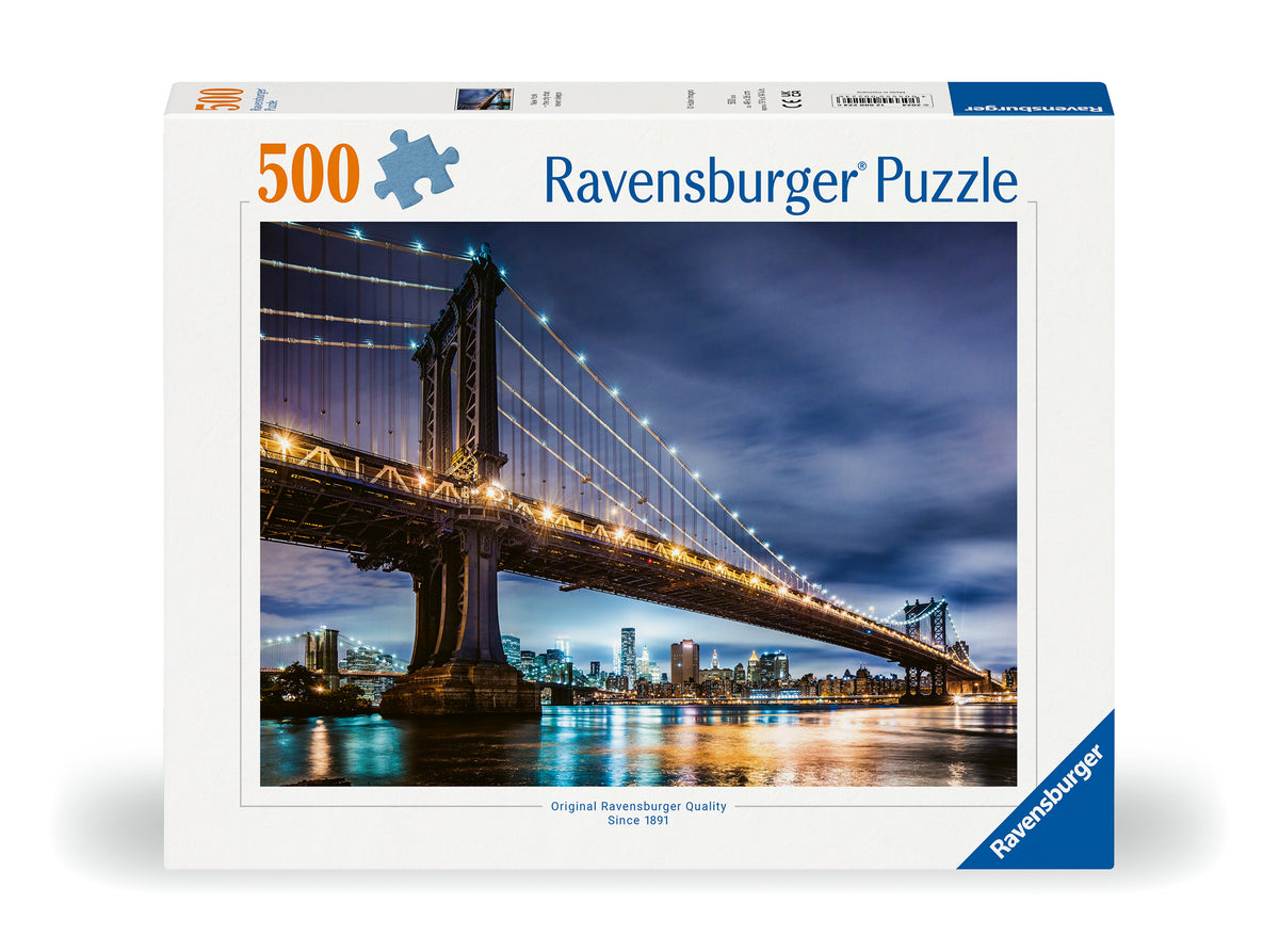 Ravensburger Puzzle 500 Piezas Ciudad Insomne Nueva York