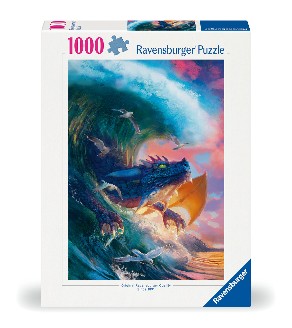 Ravensburger Puzzle 1000 Pc Dragón Poderoso