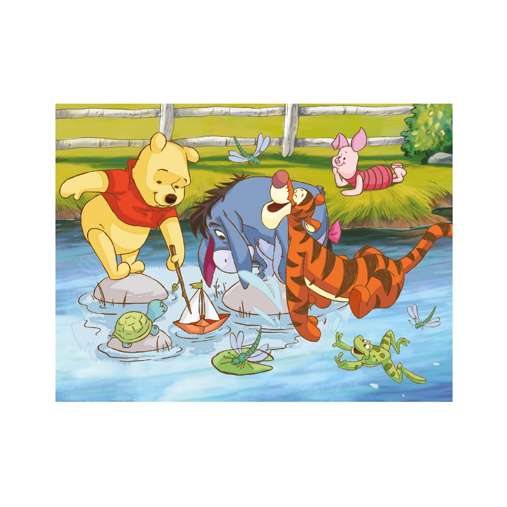 Puzzle Dino Cube 12 Piezas Winnie The Pooh Y Sus Amigos