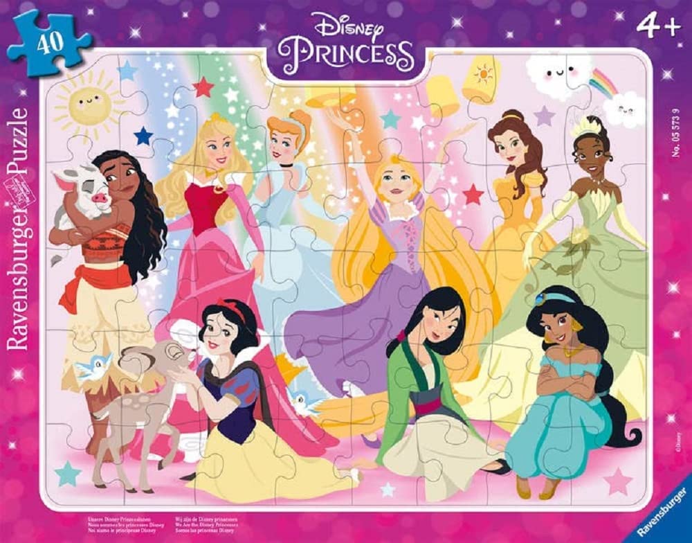 Ravensburger Puzzle Marco 40 Piezas Nuestras Princesas Disney