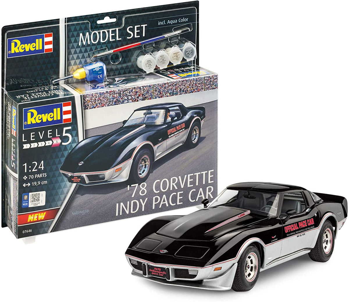 Revell Model Set '78 Corvette Indy Pace Car 1:24