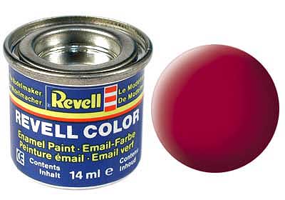 Revell Email Paint Rojo Carmín Sólido Mate