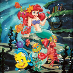 Ravensburger Puzzle 3X49 Pz Disney'S Cenicienta, Blancanieves Y Ariel