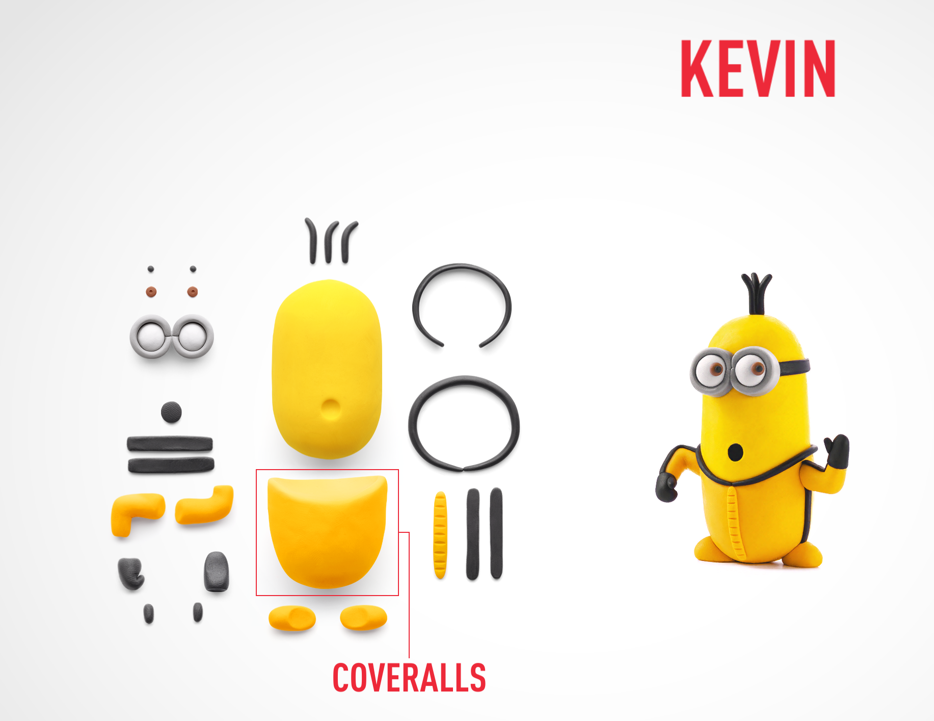Hey Clay Modelado Cla Minion Kevin