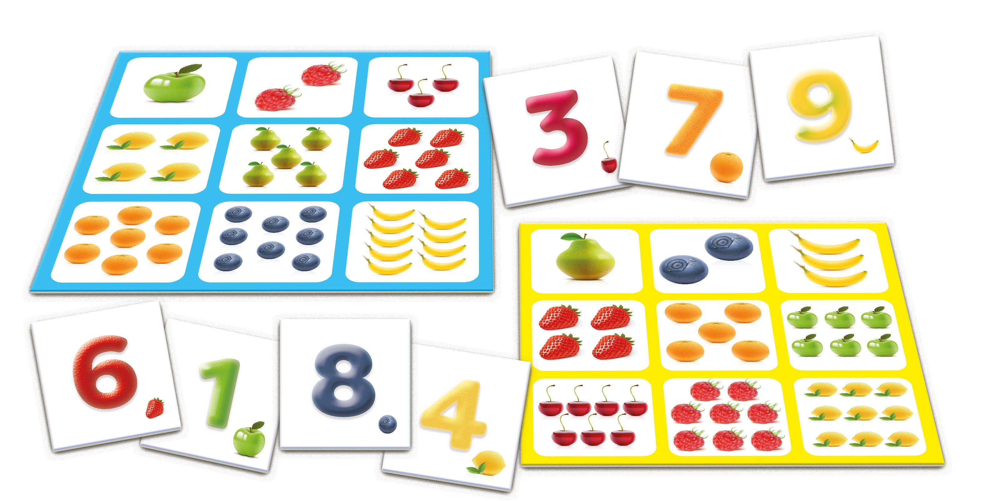 Juego De Mesa Tactic Fruits & Numbers Lotto