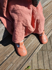 Pantuflas para Niños Mutsu - Coral - ZuriBoo